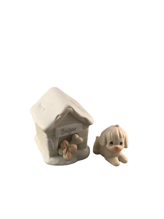 Sugar And Her Doghouse - Precious Moment Figurine