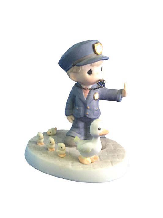 Lord, Police Protect Us - Precious Moment Figurine