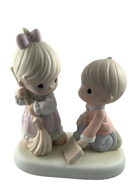You Sweep Me Off My Feet - Precious Moment Figurine