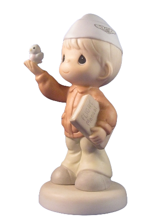 I'm Proud To Be An American  - Air Force - Precious Moment Figurine