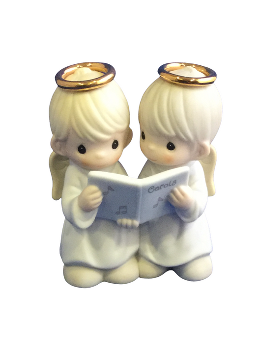 And The Angels Sing - Precious Moment Mini Nativity Figurine