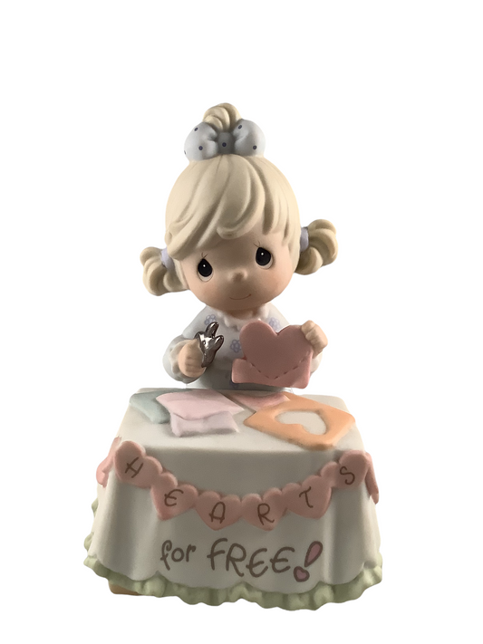 Giving My Heart Freely - Precious Moment Figurine