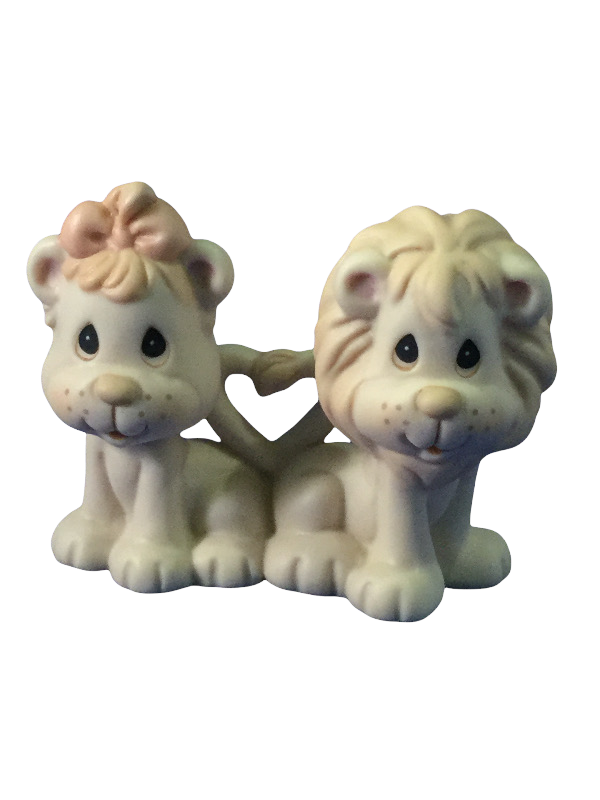 Noah's Ark - Lions ( A Tail Of Love) - Precious Moments Figurine