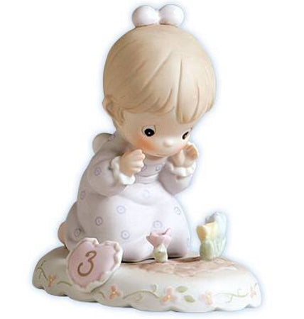 Growing in Grace Age 3 - Precious Moment Figurine