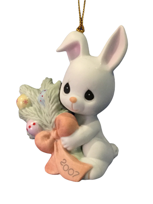 Jump For Joy On Christmas Morning  - 2007 Dated Precious Moment Ornament