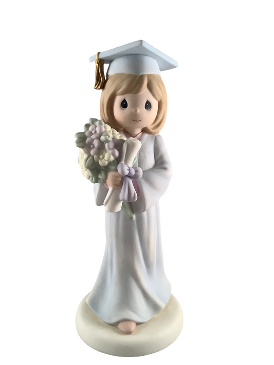 I Know Who Holds The Future - Precious Moment Figurine