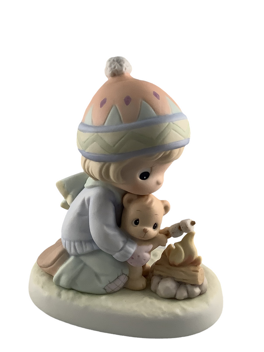 Your Love Keeps Me Toasty Warm - Dated Annual 2000 Precious Moment Figurine