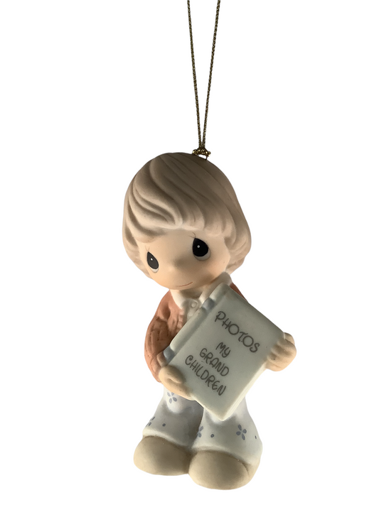 Grandmother, Your Memories Fill My Heart - Precious Moment Ornament
