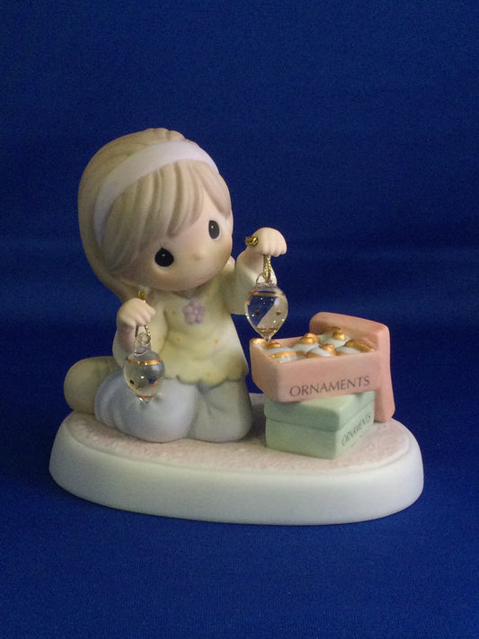 Behold The Spirit Of Christmas In Your Hands - Precious Moment Porcelain Figurine