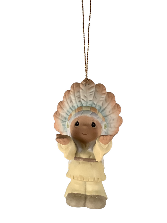 The Lord Is Our Chief Inspiration - Precious Moment Figurine Ornament