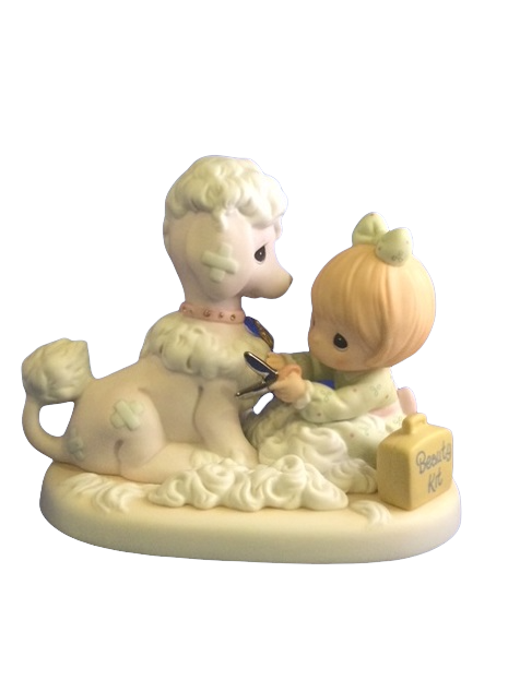Loving, Caring and Shearing - Precious Moment Figurine