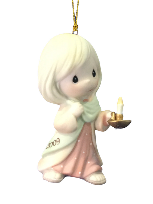May Your Faith Light The Way - 2009 Dated Annual Precious Moment Ornament