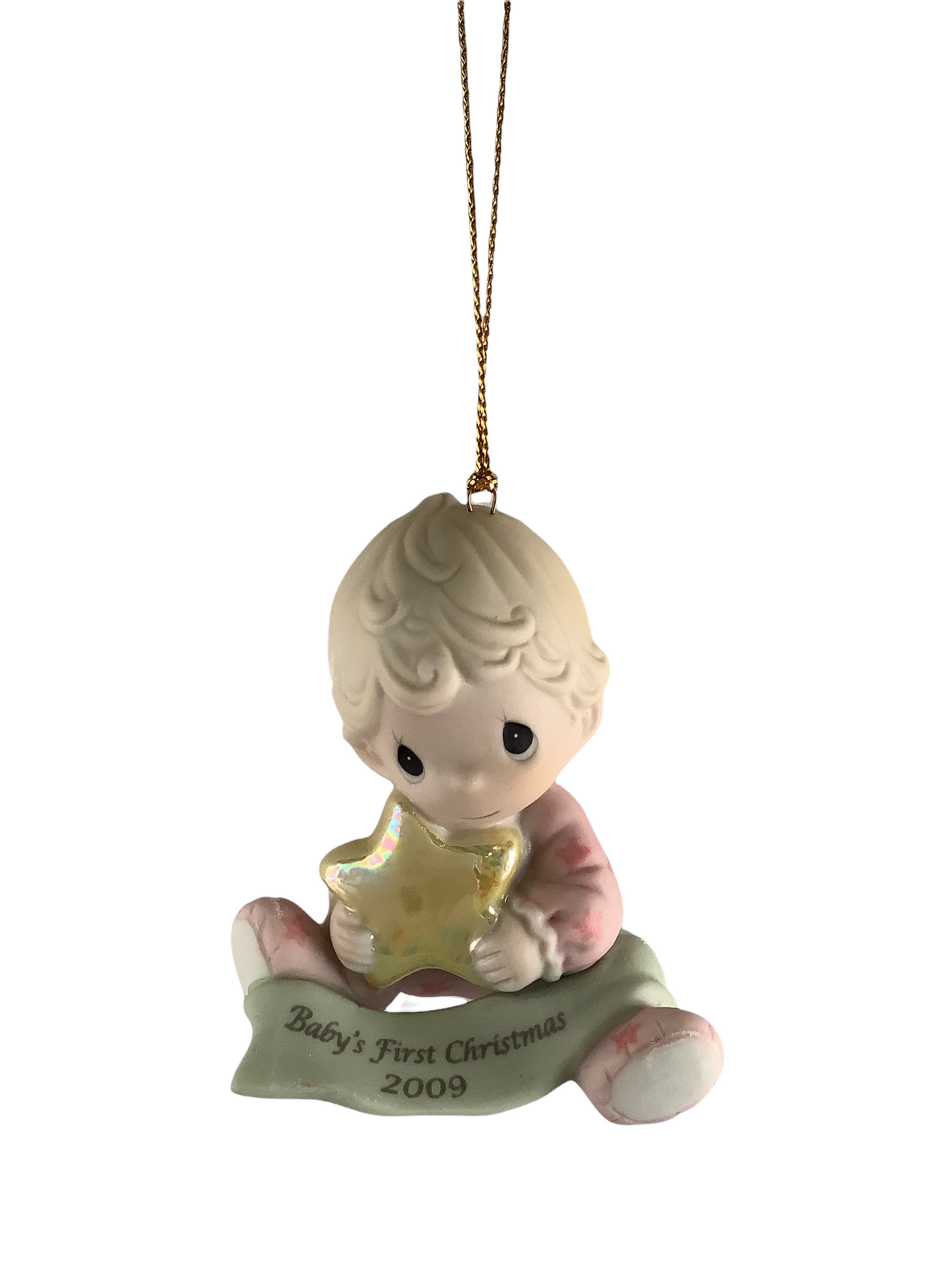 Baby's First Christmas 2009 (Girl) - Precious Moment Ornament