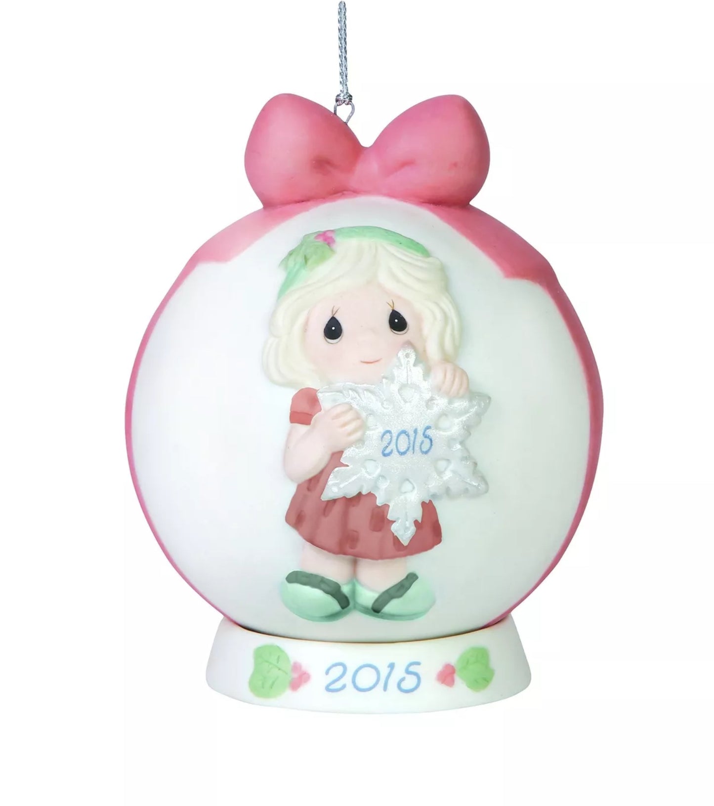 You Make The Season One Of A Kind - Dated Annual 2015 Precious Moment Ball Ornament