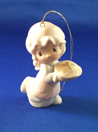 Dropping Over For Christmas - Precious Moment Ornament