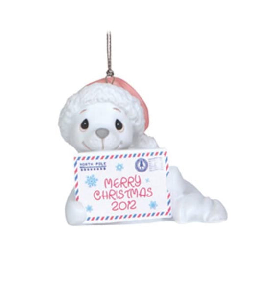 Sealed With A Kiss - Dated Annual 2012 Precious Moment Ornament