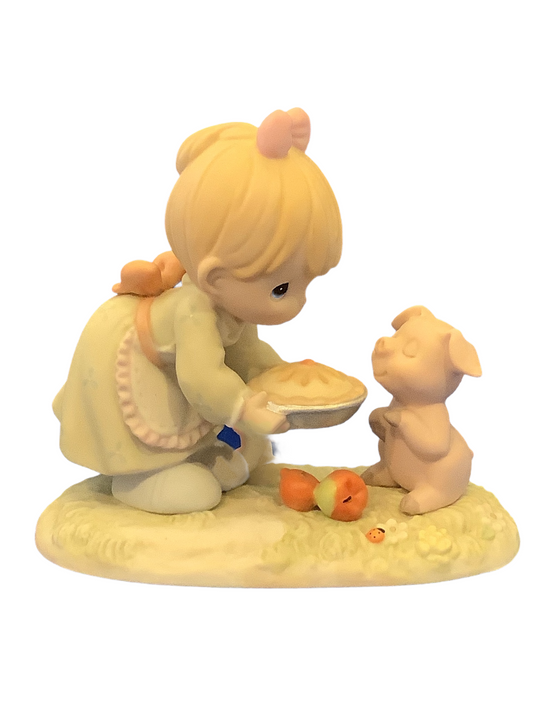 You're Just As Sweet As Pie - Precious Moment Figurine