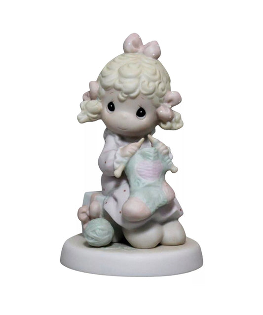 My Love Will Keep You Warm - Precious Moment Figurine