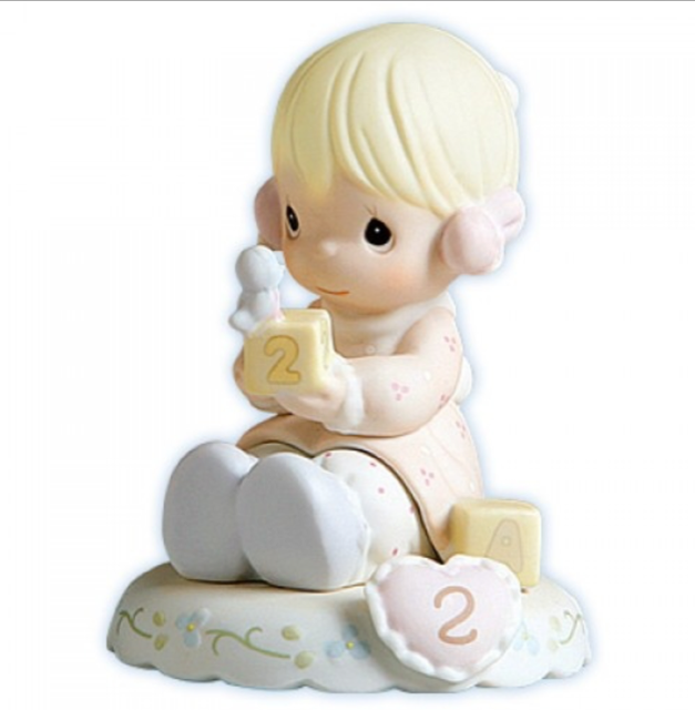 Growing in Grace Age 2 - Precious Moment Figurine