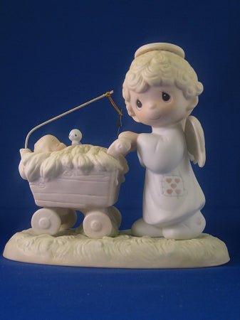 Bringing God's Blessing To You - Precious Moment Figurine