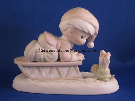 Bringing You A Merry Christmas - Precious Moment Figurine