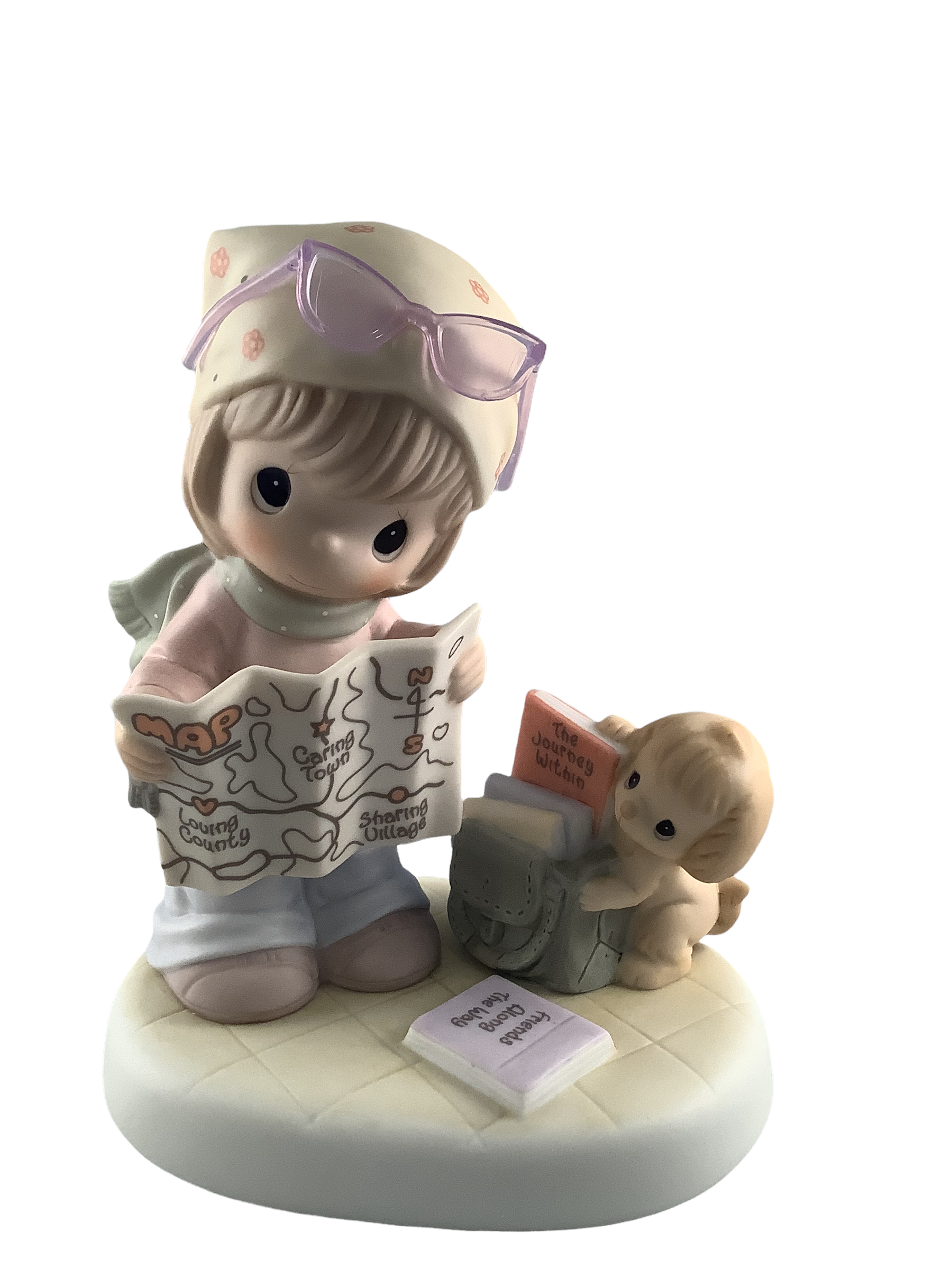 Map A Route Toward Loving, Caring, And Sharing - Precious Moment Figurine