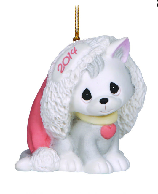 Wishing You A Cozy Christmas - Dated Annual 2014 Precious Moment Ornament