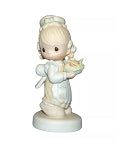 There Is Joy In Serving Jesus - Precious Moment Figurine
