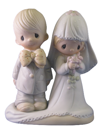 The Lord Bless You And Keep You - Precious Moment Figurine