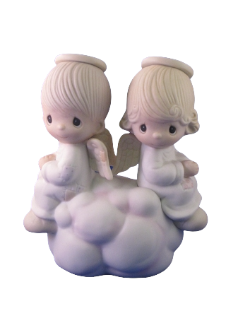 But Love Goes On Forever - Precious Moment Figurine