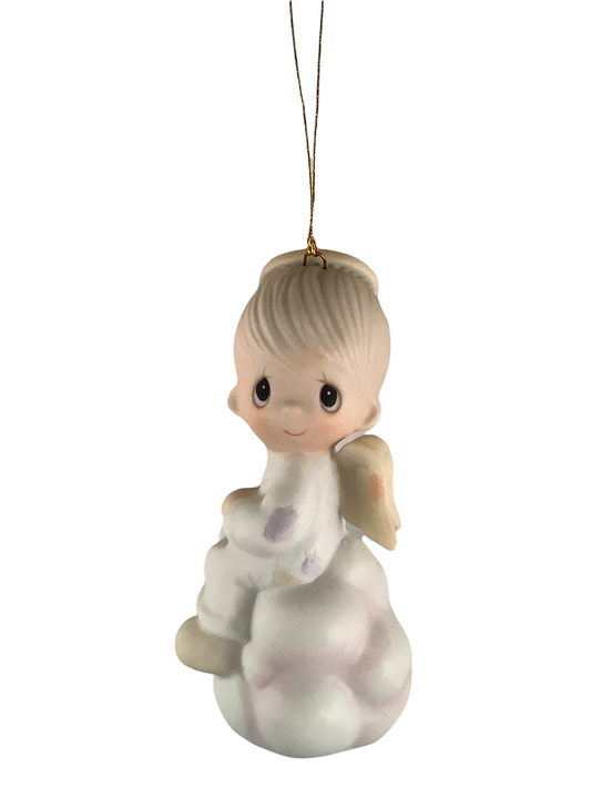 But Love Goes On Forever - Precious Moment Ornament