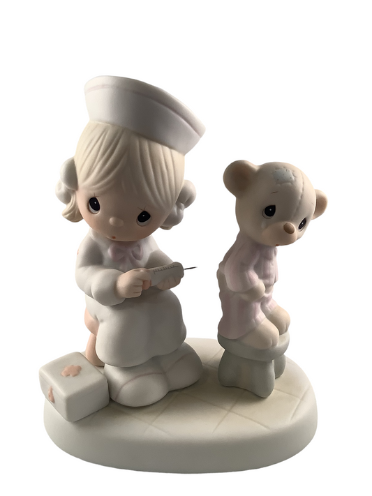 Love Beareth All Things - Precious Moment Figurine