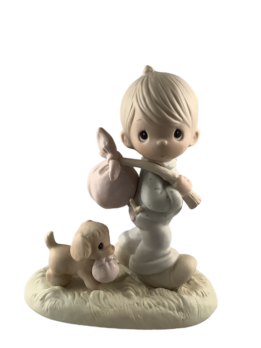 You Can't Run Away From God - Precious Moment Figurine