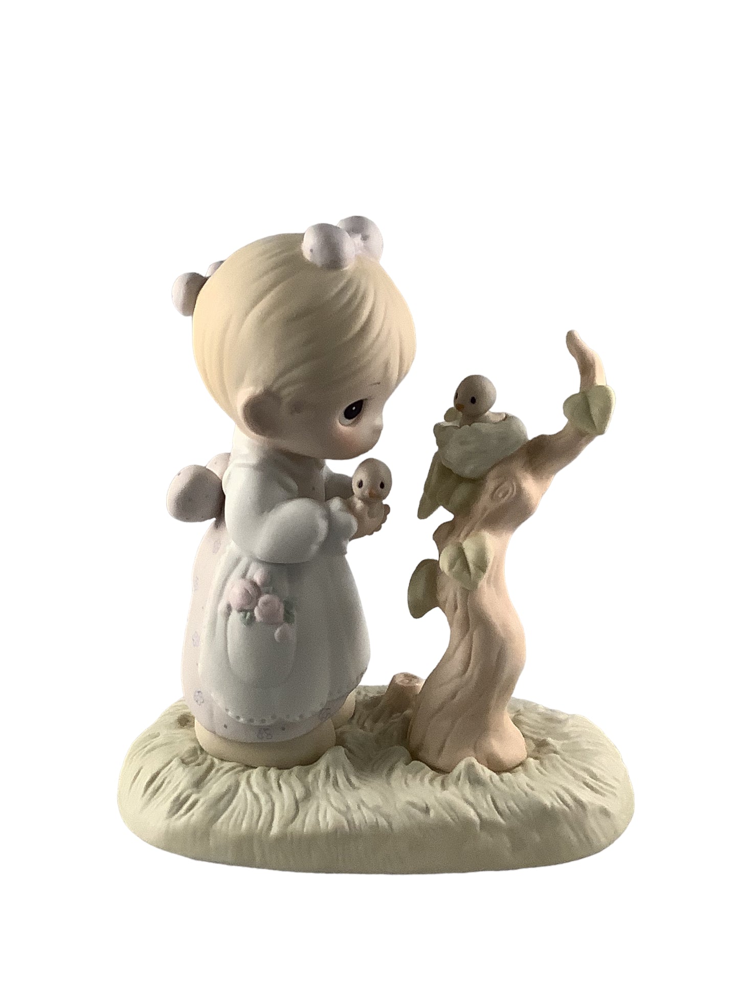 His Eye Is On The Sparrow - Precious Moment Figurine