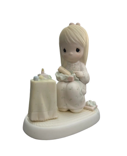 May Your Christmas Be Blessed - Precious Moment Figurine