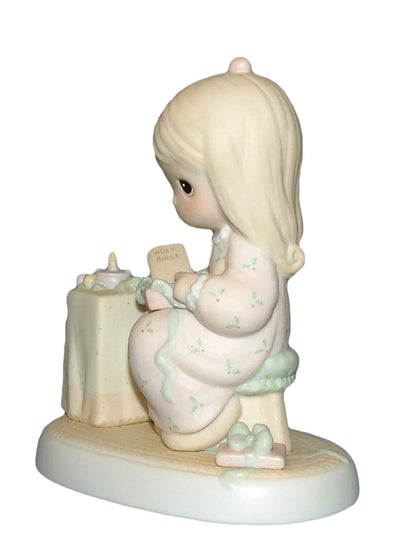 May Your Christmas Be Blessed - Precious Moment Figurine