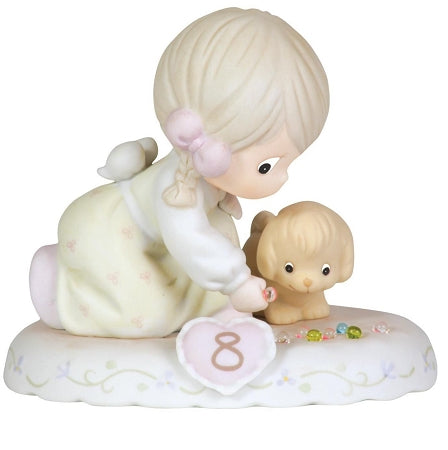 Growing in Grace Age 8 - Precious Moment Figurine