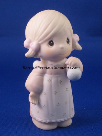 God Gave His Best - Precious Moment Figurine