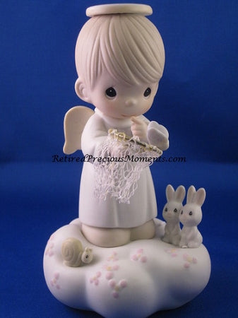 I'm So Glad You Fluttered Into My Life - Precious Moment Figurine