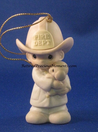 Love Rescued Me - Precious Moment Ornament