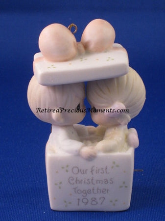 Our First Christmas Together 1987 - Precious Moment Ornament