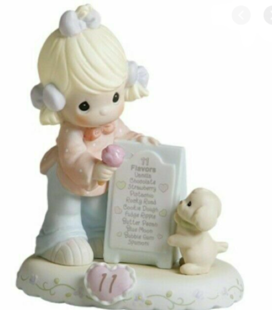 Growing in Grace Age 11 - Precious Moment Figurine 