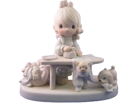 Press On - Precious Moments Figurine