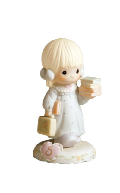 Growing in Grace Age 5 - Precious Moment Figurine