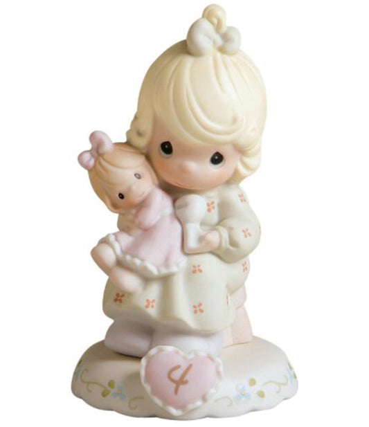 Growing in Grace Age 4 - Precious Moment Figurine