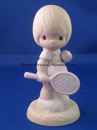 Serving The Lord (Girl) - Precious Moment Figurine