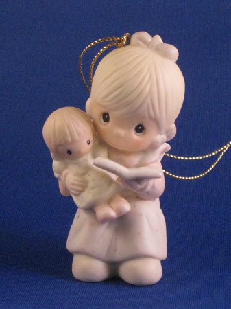 Tell Me The Story Of Jesus - Precious Moment Ornament