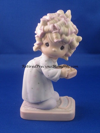 The Spirit Is Willing, But The Flesh Is Weak - Precious Moment Figurine