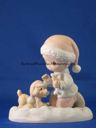 Wishing You A Season Filled With Joy - Precious Moment Figurine